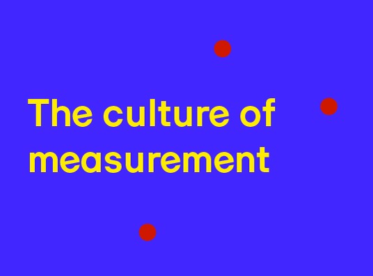 The Culture Of Measurement Cover