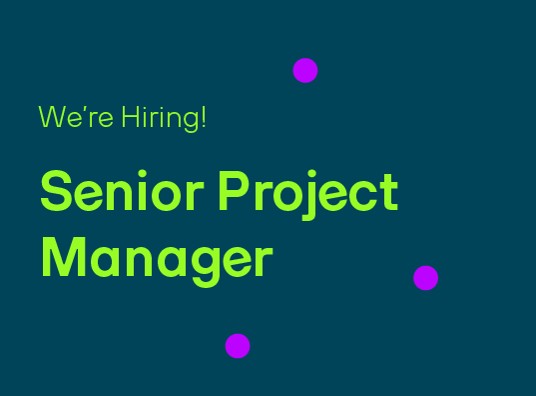 Could You Be Our Next Senior Project Manager Cover